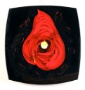 Anthurium. Enamel paintings, ceramics